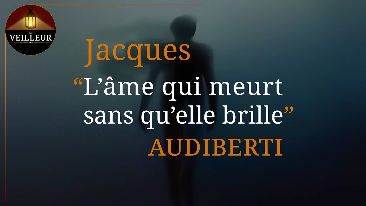 “L’âme qui meurt sans qu’elle brille.” – 𝙈𝙤𝙣𝙤𝙧𝙖𝙞𝙡, de Jacques 𝗔𝗨𝗗𝗜𝗕𝗘𝗥𝗧𝗜 (1899-1965)
