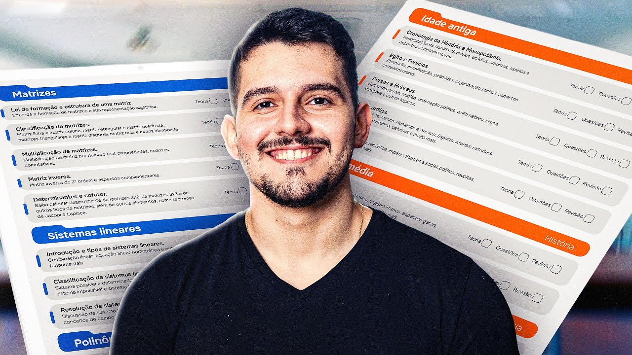 CRONOGRAMA ENEM 2026: TUDO O QUE VOC&Ecirc; PRECISA ESTUDAR