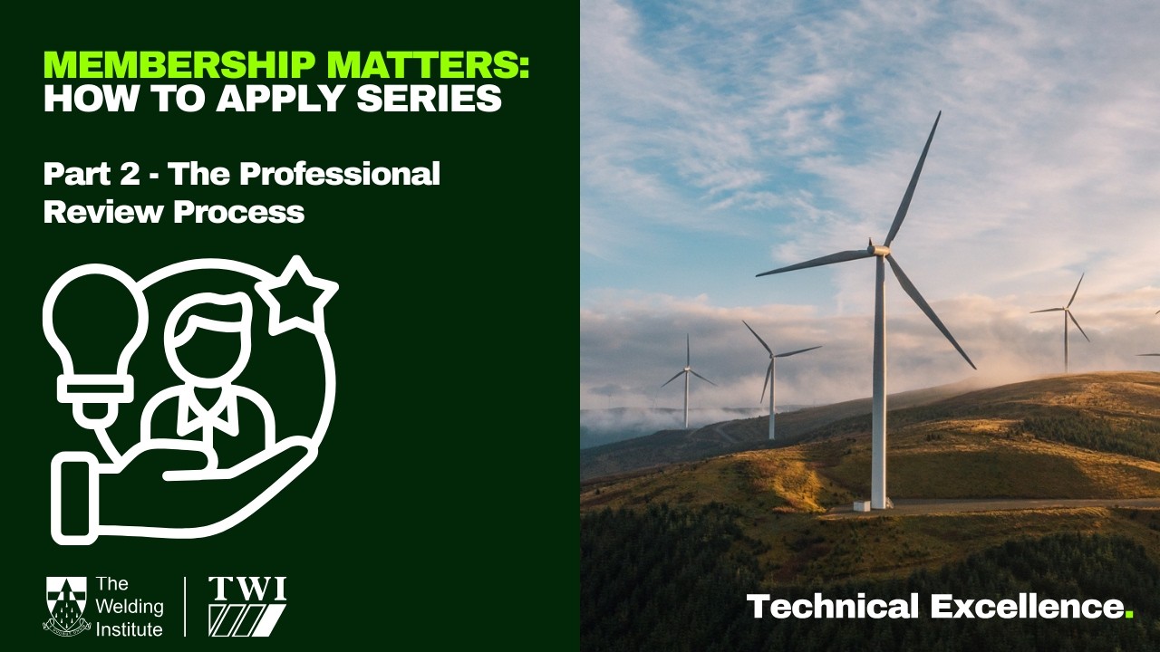 Membership Matters: How to Apply Series - Part 2 Professional Review Process