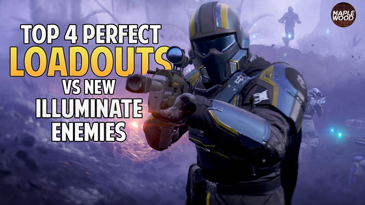 Helldivers 2: 4 Amazing Loadouts For NEW Illuminate Enemies