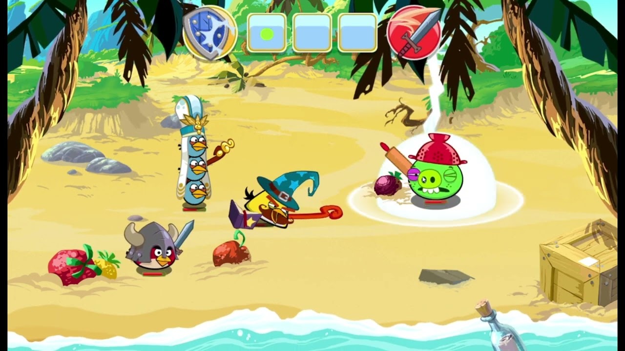 Angry Birds Epic/Heroes Prototype PC Port | Gameplay