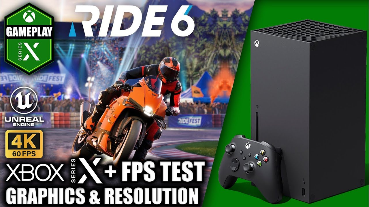 RIDE 6 - Xbox Series X Gameplay + FPS Test