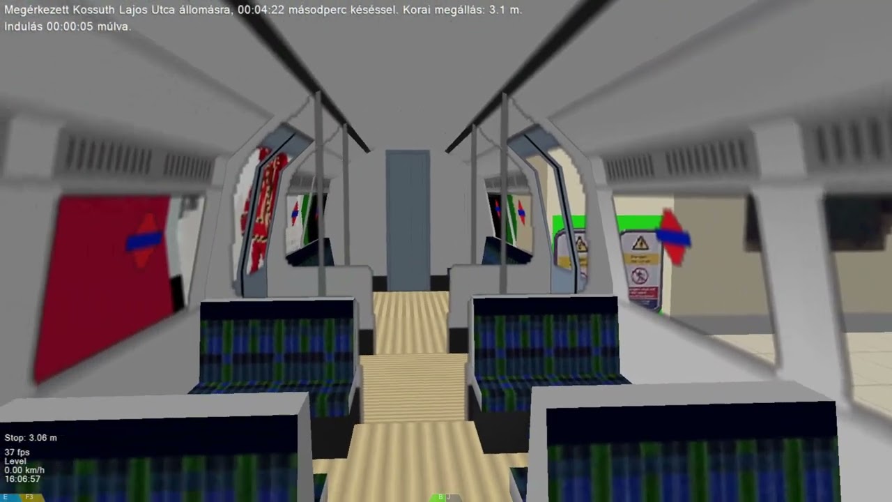 OpenBVE Gyulai Metró (fiktív)