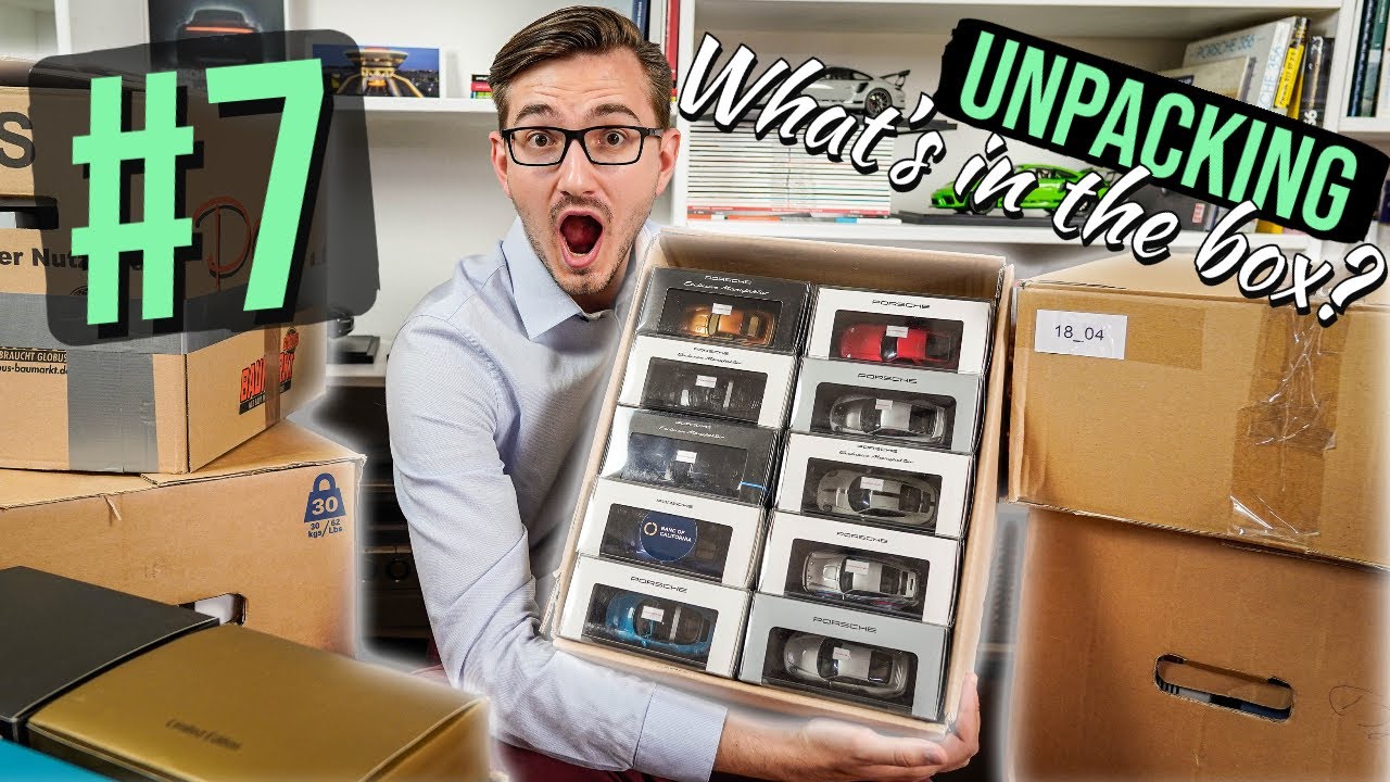 7500€ OF RARE MINICHAMPS & SPARK PORSCHES - 1/43 & 1/18 SCALE DIECAST MODELS! What's in the box? #7