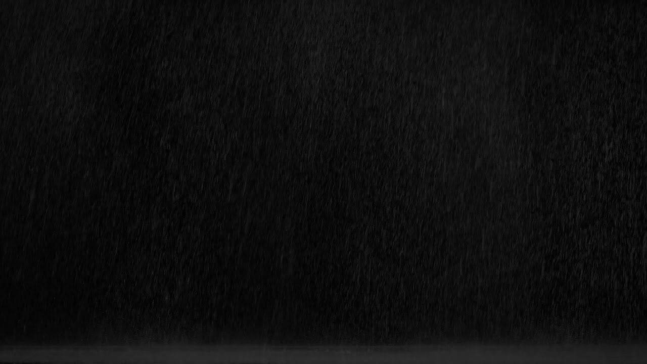 Gentle Rain at night, no music, no thunder, steady rain for 50 minutes with a Dark Screen