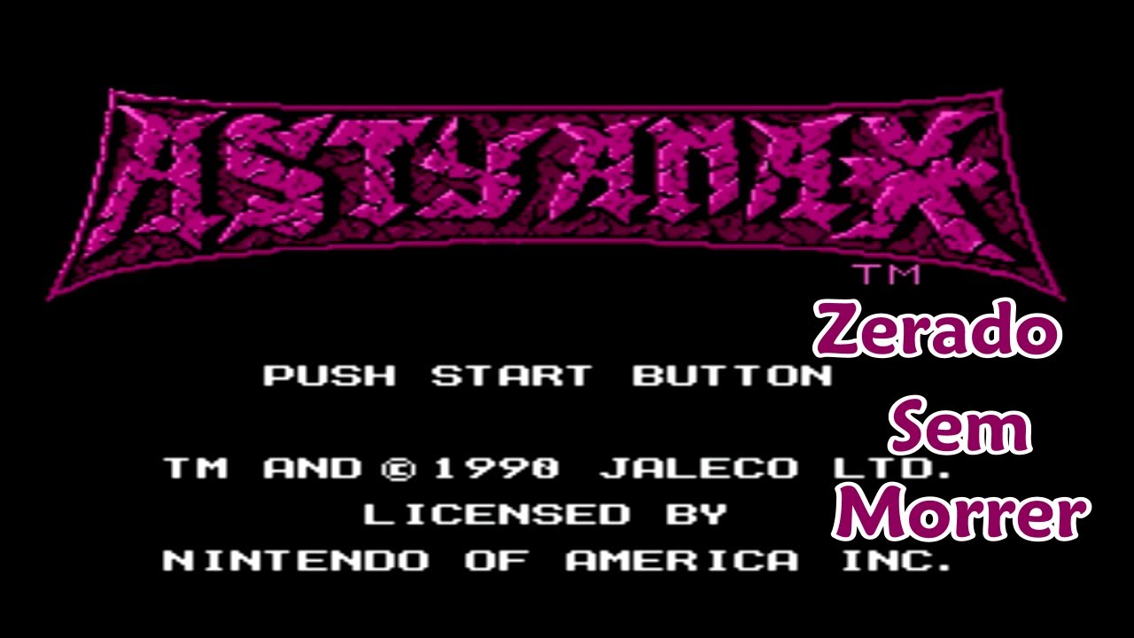 Astyanax - Longplay - Nes (No Death)