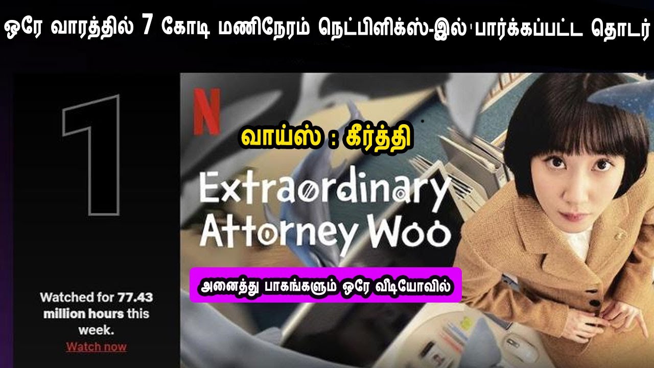 ஒரே வாரத்தில் 7 கோடி மணிநேரம் நெட்பிளிக்ஸ்-இல் பார்க்கப்பட்ட தொடர் Mr Tamilan TV series voice over