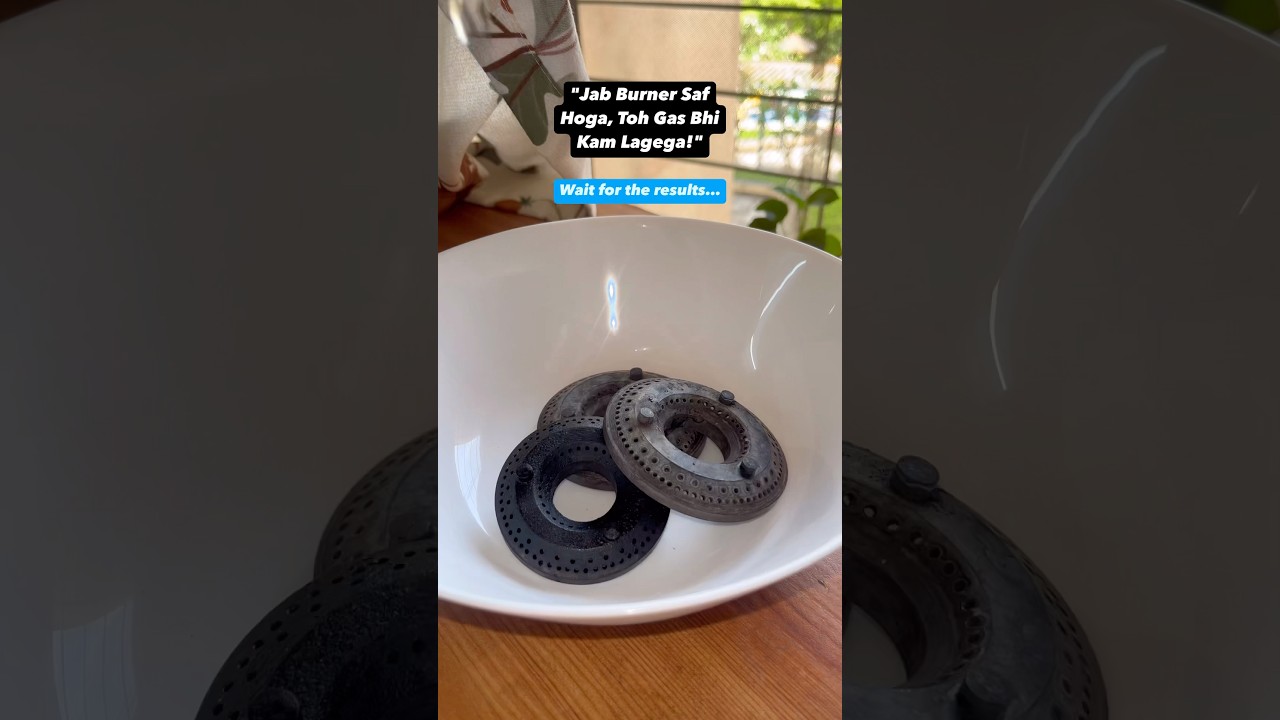 "Gas Stove Burner Cleaning Hacks You Need to Try!" Easy cooking