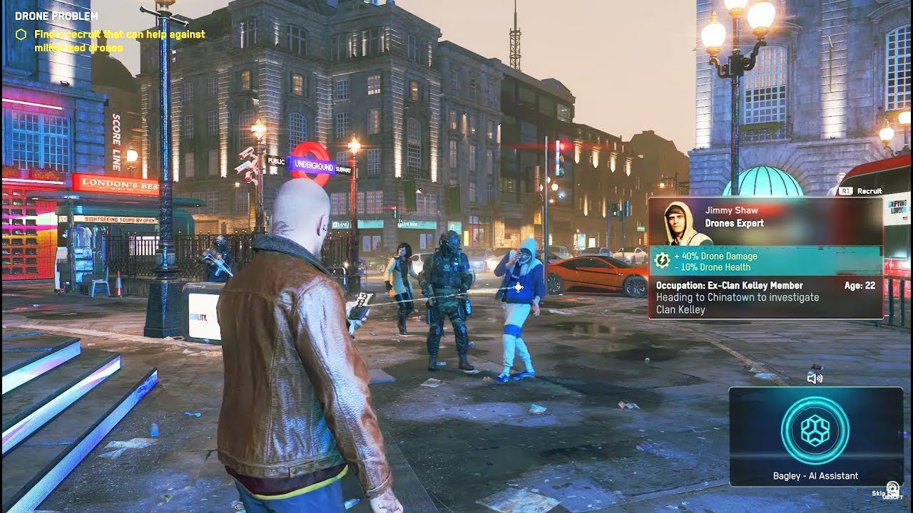 Watch Dogs 3: Legion Gameplay (London)