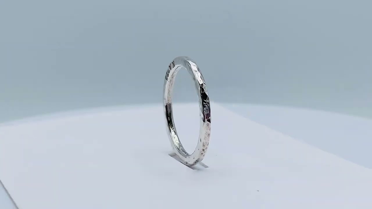 Sterling Silver Satellite Ring by Klee Angelie Jewelry