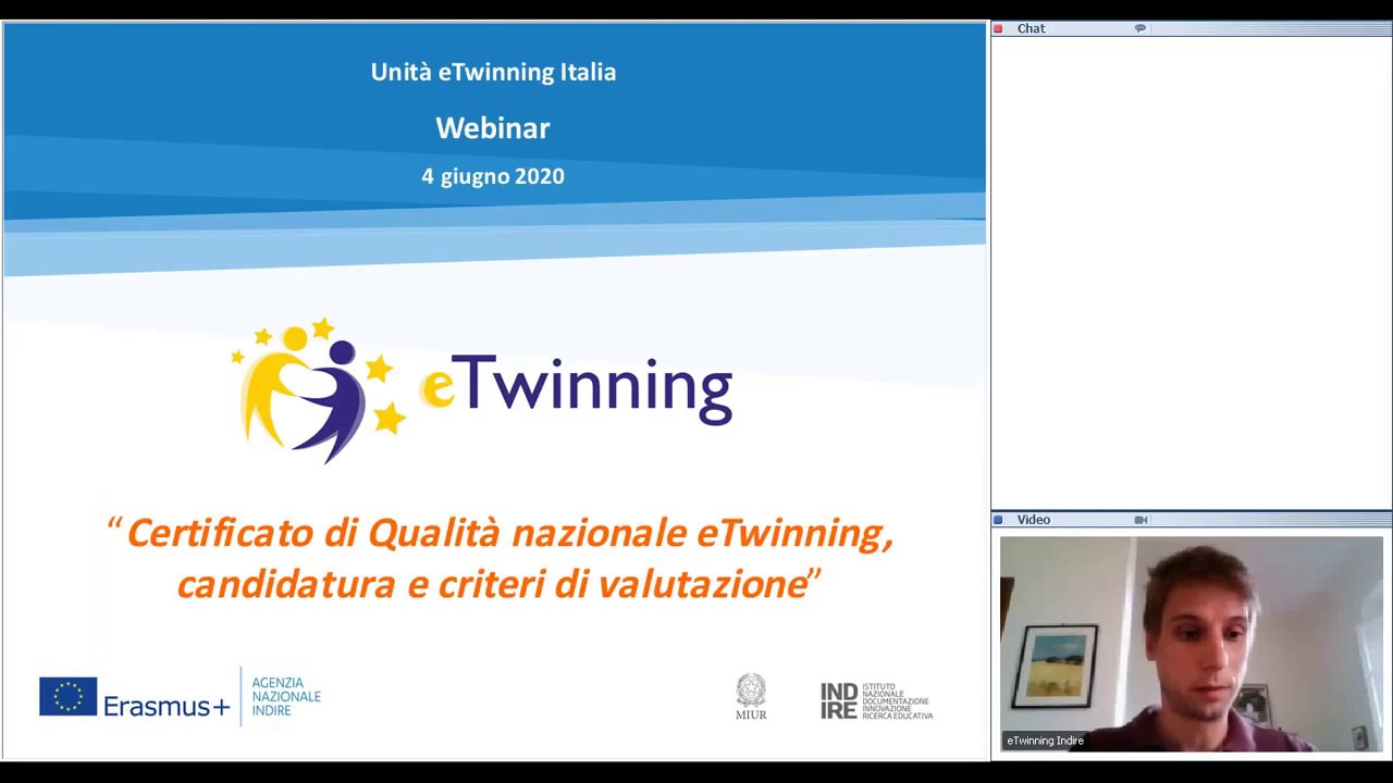 Certificato di Qualità nazionale eTwinning, candidatura e criteri di valutazione