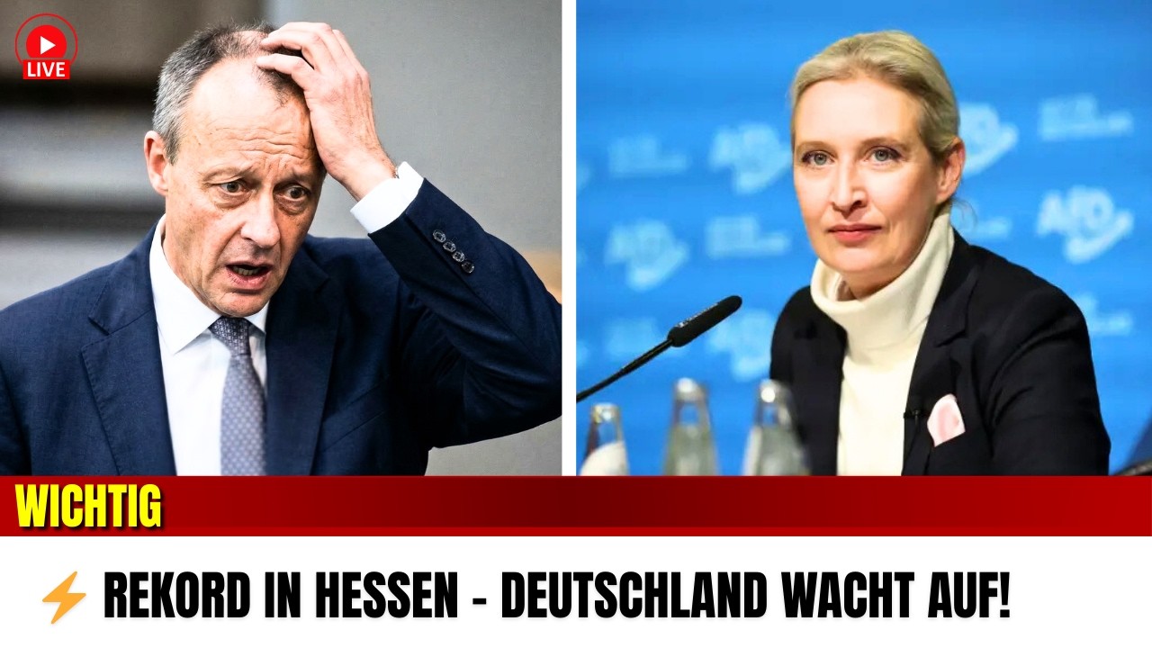 WEIDEL TRIUMPHIERT IN HESSEN 💥 DIESE WORTE TREFFEN BERLIN INS MARK!