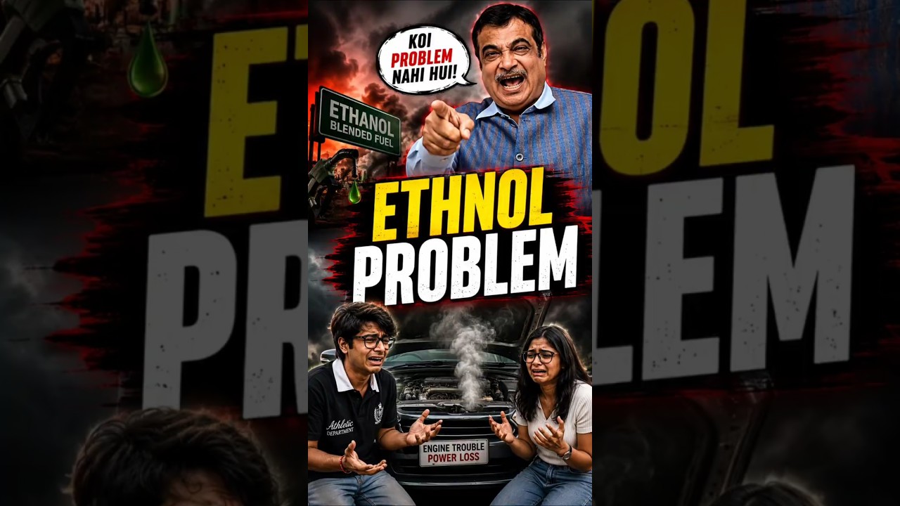 Ethanol Fuel Truth? 🤔 Nitin Gadkari vs Public Experiences | Mileage Reality #petrol #souravjoshi