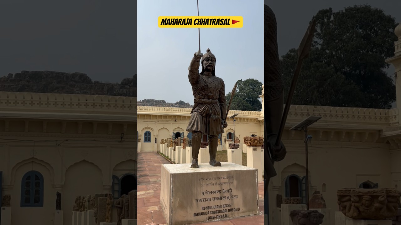 Maharaja Chhatrasal Bundela 🚩⚔️ #india #history #king #bundelkhand