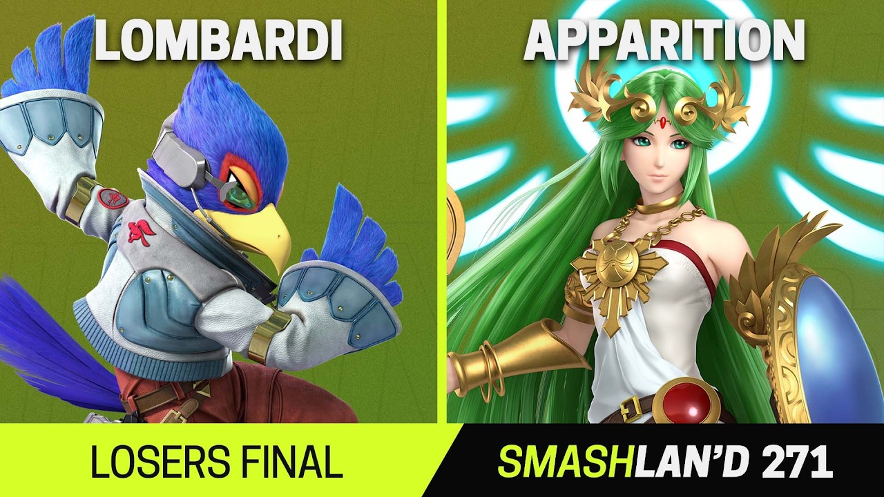 SmashLAN'd 271 Losers Final - Lombardi (Falco) vs Apparition (Palutena) - SSBU Tournament