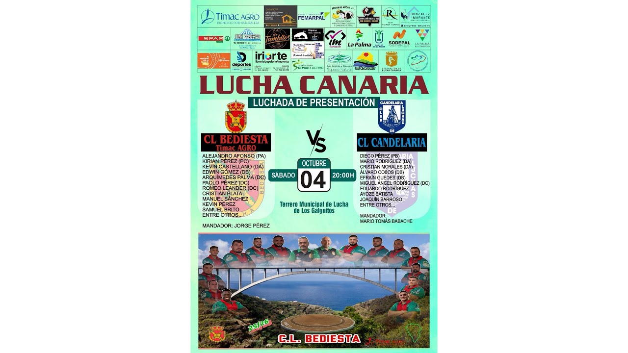 Luchada de presentación C.L Bediesta T.A VS C.L Candelaria