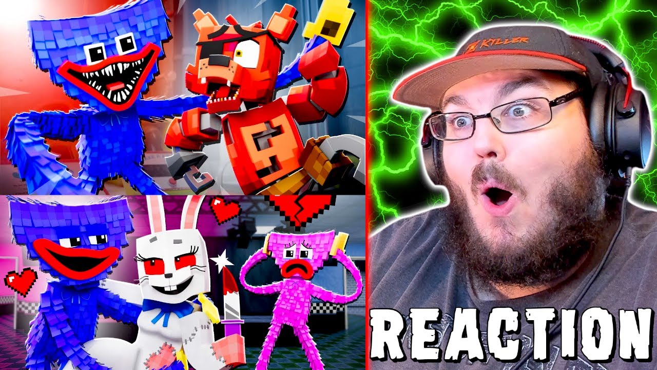 POPPY PLAYTIME против FNAF! - Анимация и ВЭННИ влюблена? - РЕАКЦИЯ на анимацию нарушения безопасн...