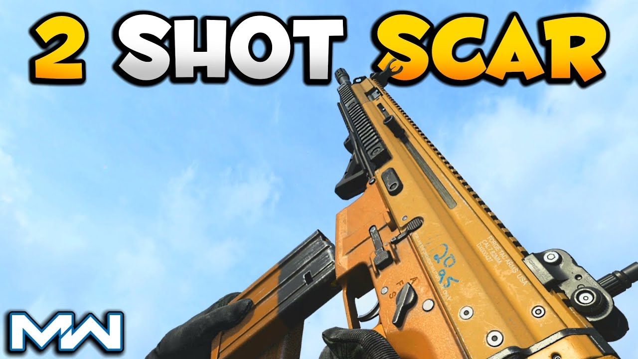 Infinite Range 2 Shot Scar | Modern Warfare Scar Best Class Setup