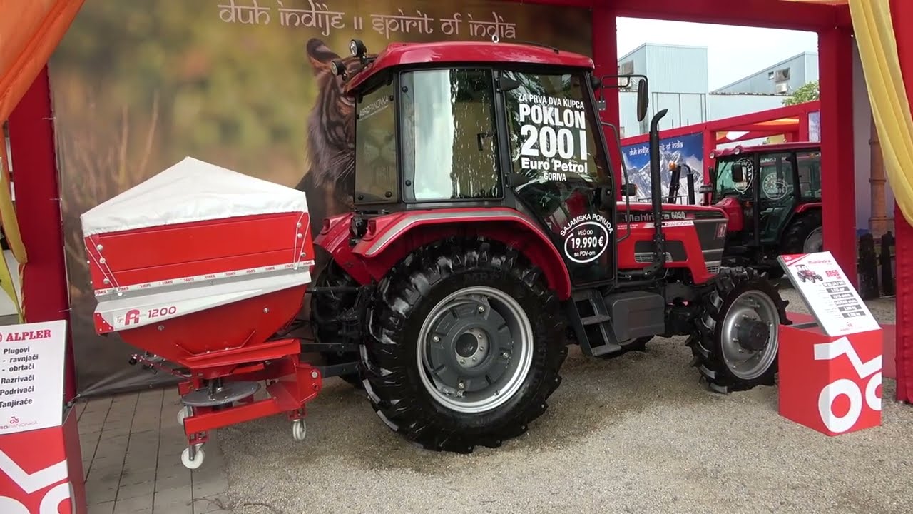Tractor 4χ4 Mahindra 6050 new model 2023