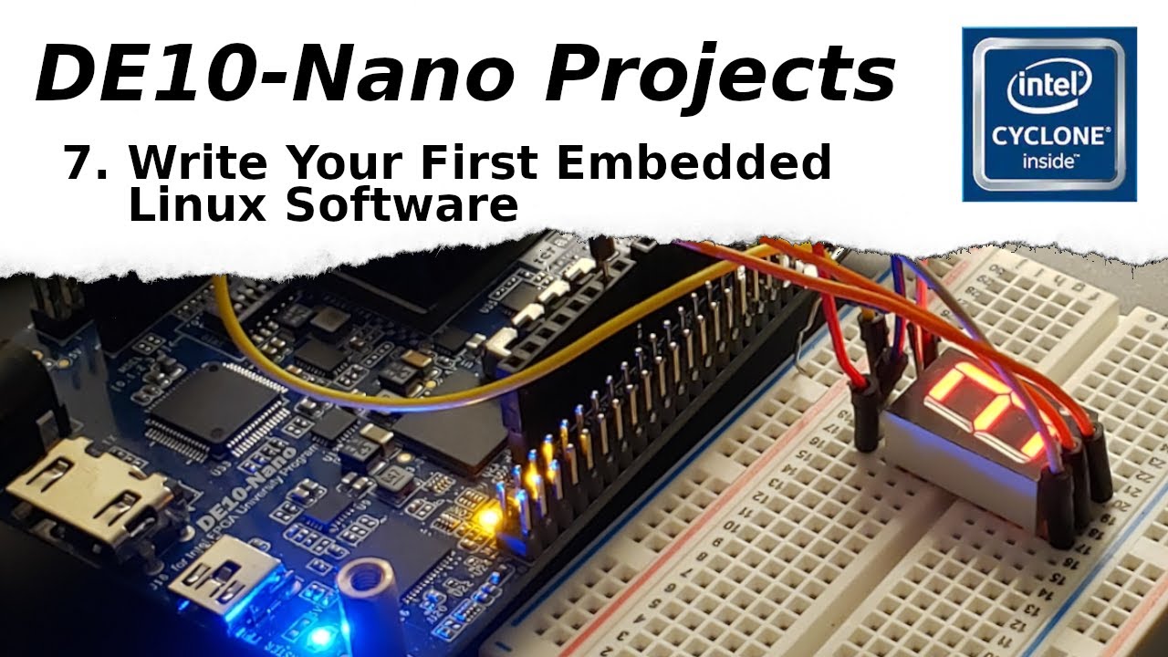 Write Your First Embedded Linux Software - DE10-Nano Projects