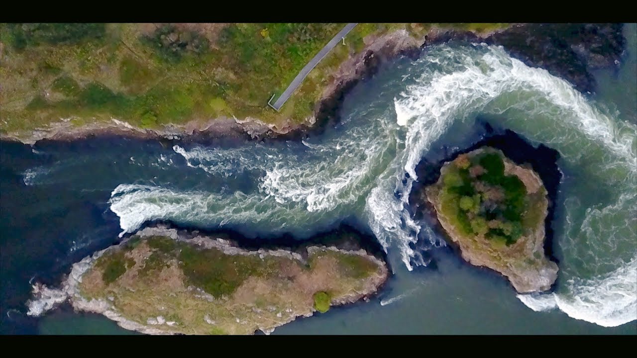 Reversing Falls - Saint John, New Brunswick, Canada - DJI Mavic Pro