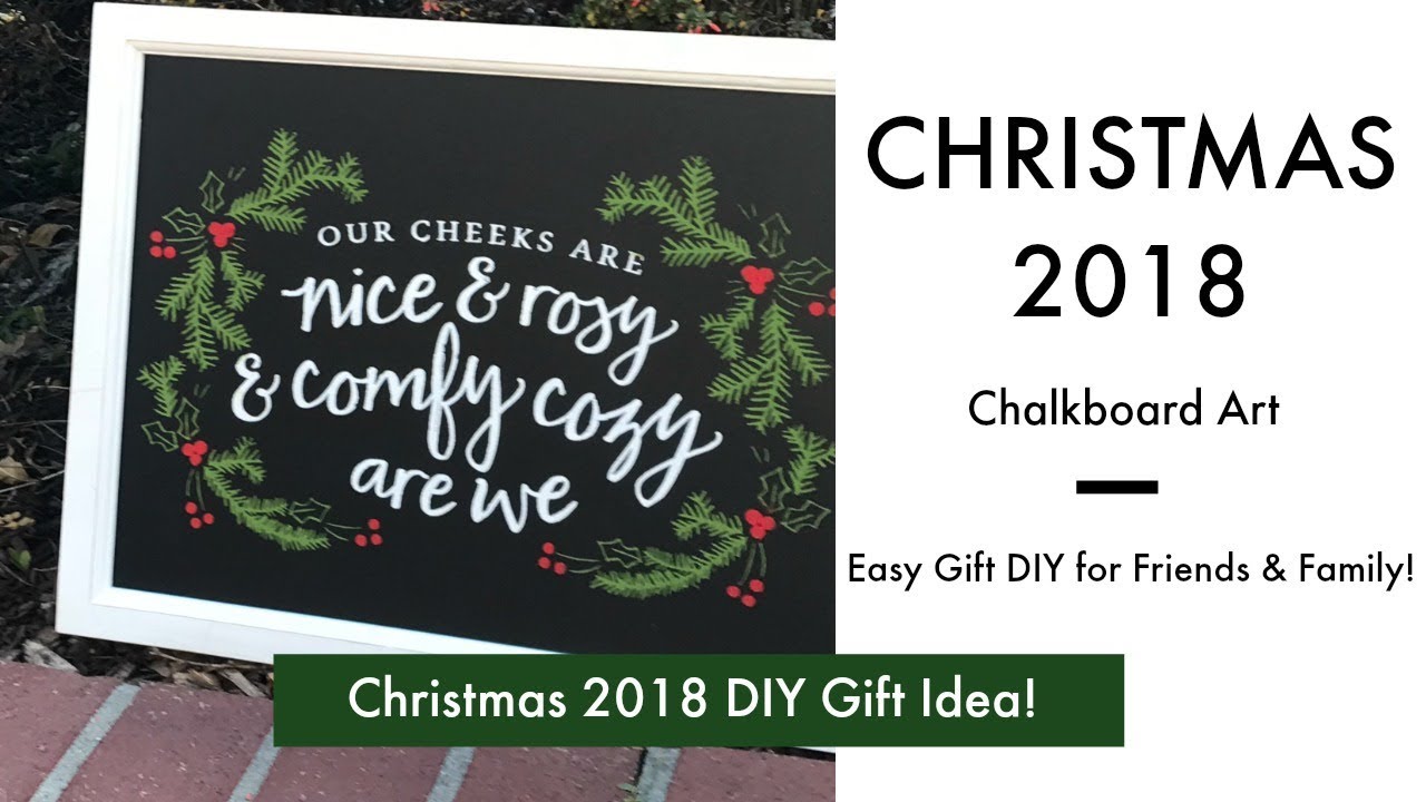 CHRISTMAS 2018 DIY GIFT IDEA!! *Easy* | CHALK COUTURE SNUG HARBOR CRAFTS