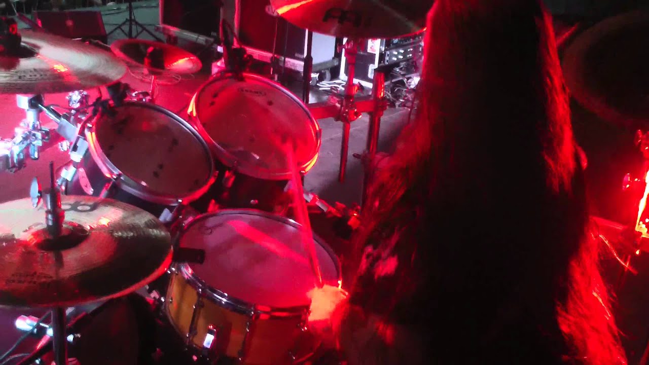 DECAPITATED@Day 69 live 2012 KERIM 'Krimh' LECHNER (Drum Cam)