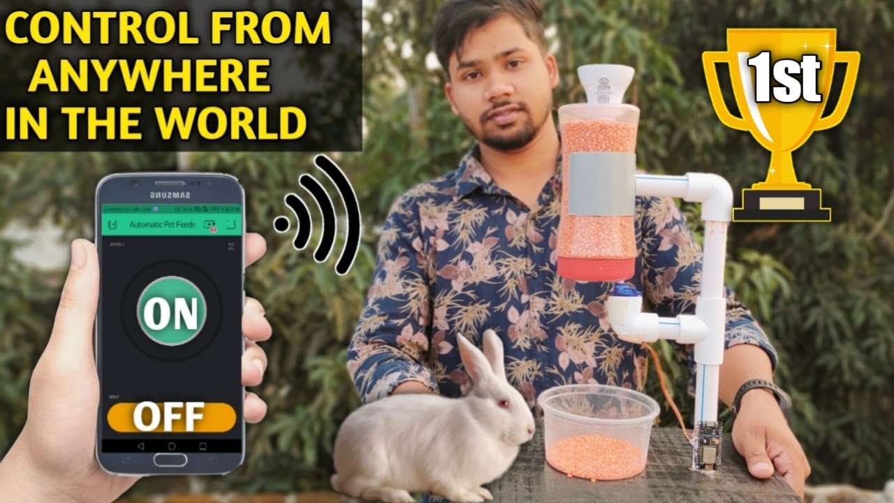 Best Award Winning Project | Automatic Pet Feeder Machine | innovative ideas