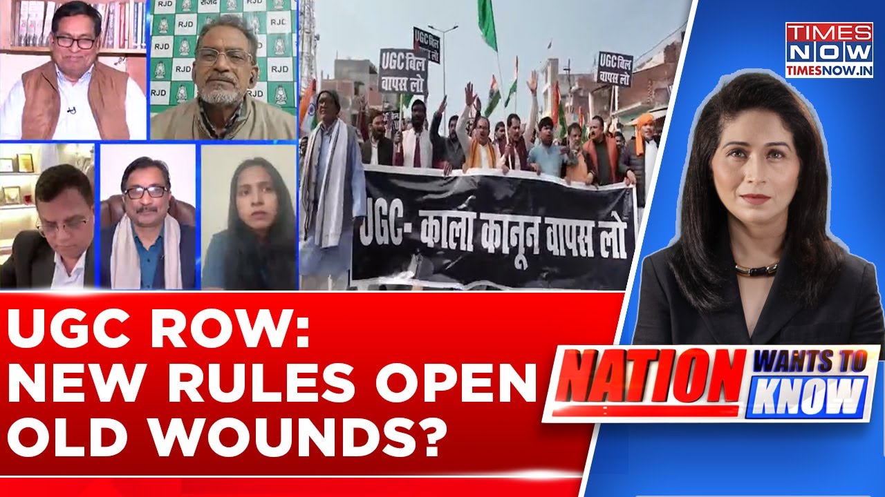 UGC Row: Why Hungama Over New Rules? Panel Discusses The 'Real Issue' | Watch Times Now Debate