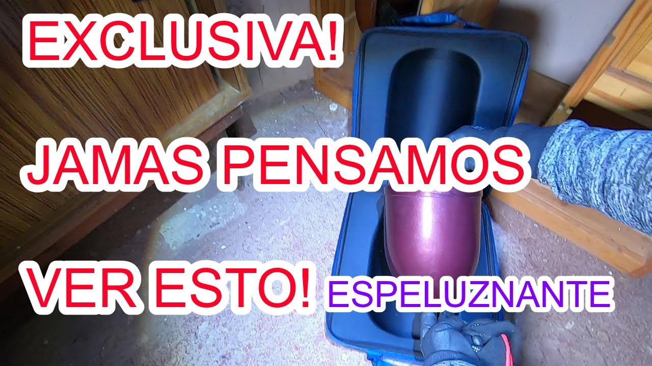 EXCLUSIVA, ESTREMECEDORA CASA INTACTA! QUE PASO? UNA URNA!! URBEX WOMAN