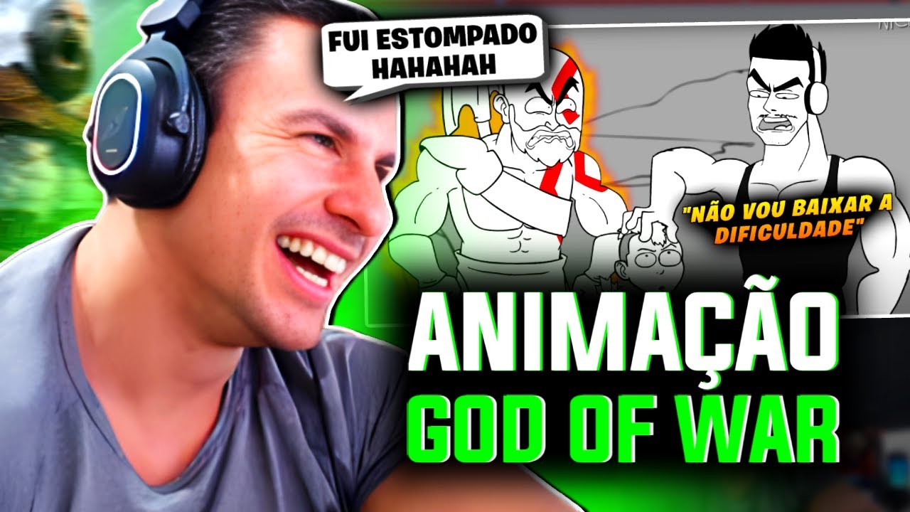 SUPER XAND&Atilde;O - Reagindo ANIMA&Ccedil;&Atilde;O: SUPER XAND&Atilde;O NO GOD OF WAR