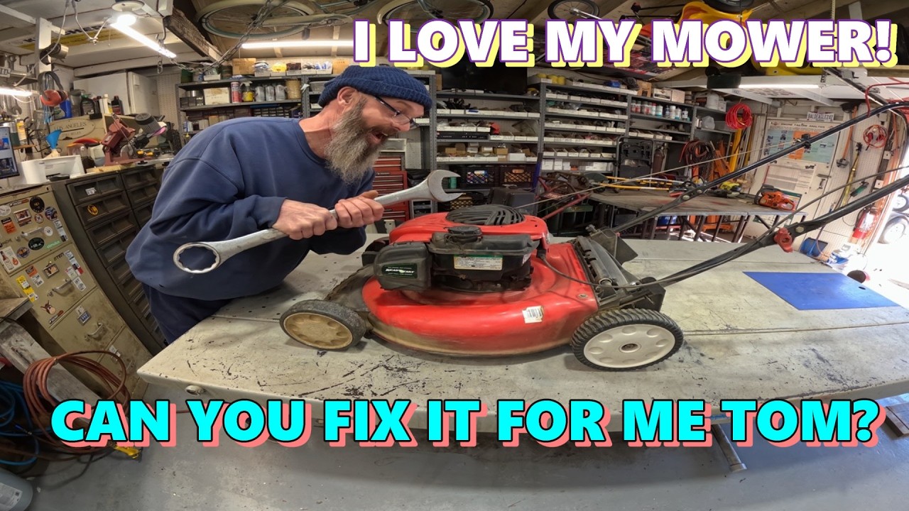 Troy-Bilt 21 Inch Push Mower | Annual Service And Fix Up!