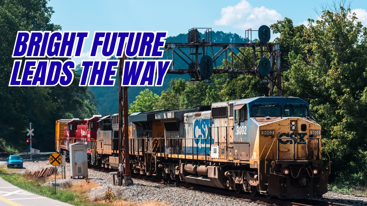 The Bright Future CSX YN2 on the Big Sandy