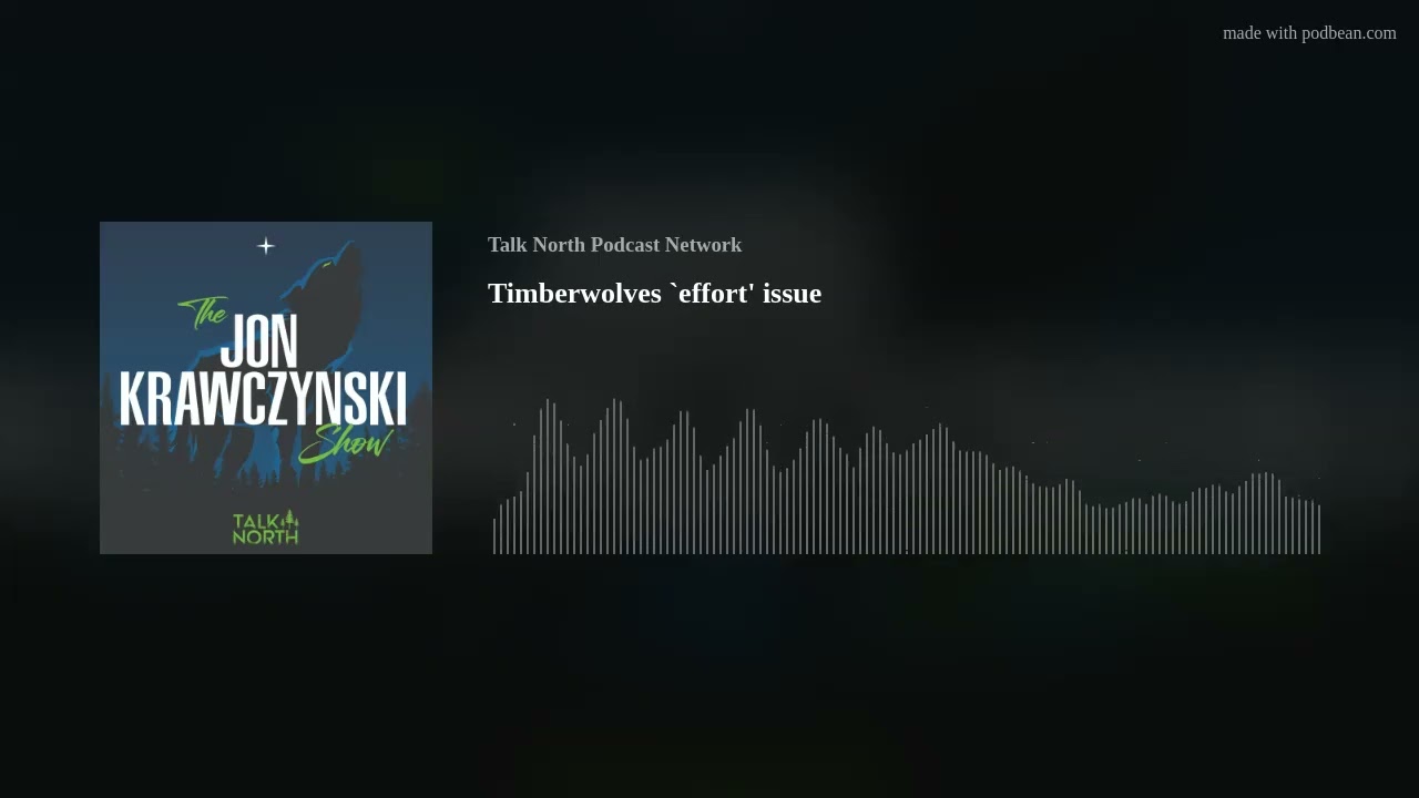 Timberwolves `effort' issue