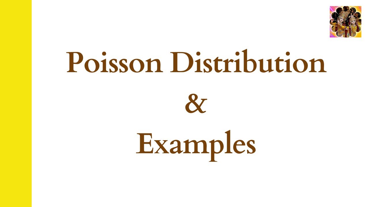 Poisson Distribution|| Solved examples of Poisson distribution || Poisson distribution in Hindi