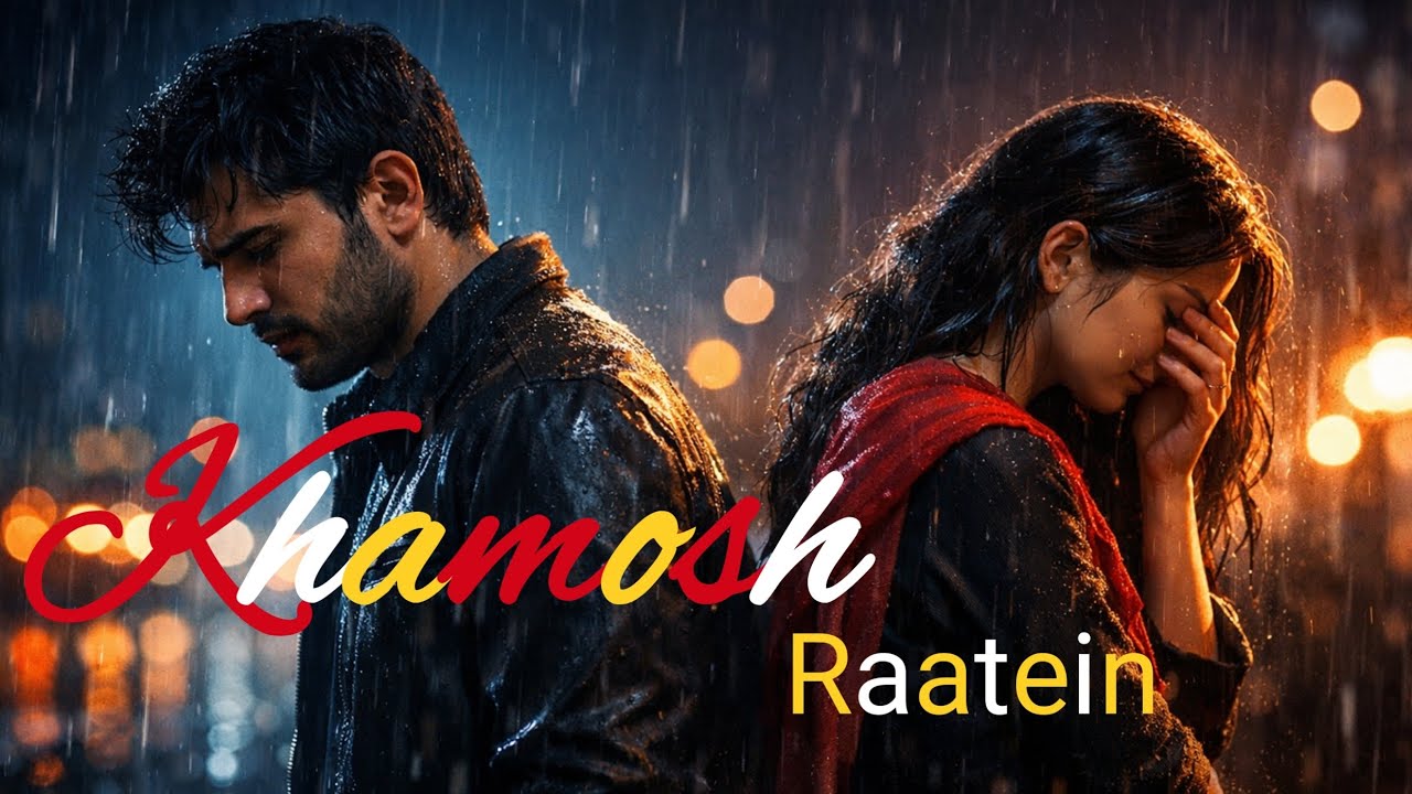 Khamosh Raatein / A Heartbroken Hindi Sad Song | Emotional Breakup Melody