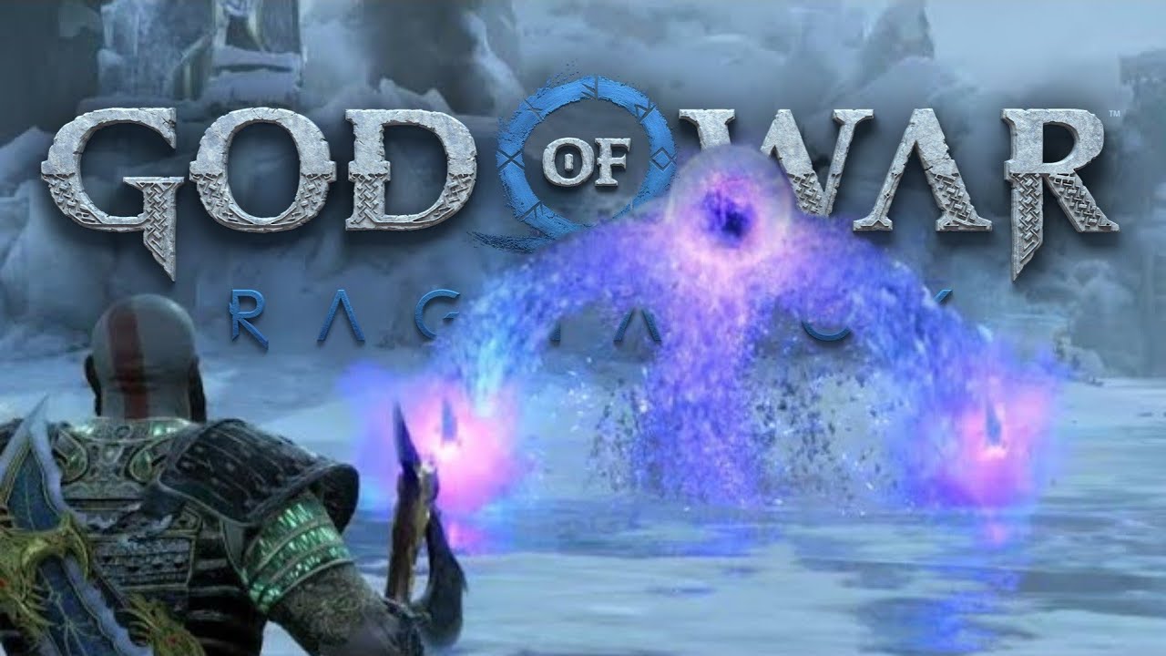 God of War Ragnar&ouml;k - Frost Phantom (Lake of Nine) Boss Fight [BLIND GMB PLAYTHROUGH]