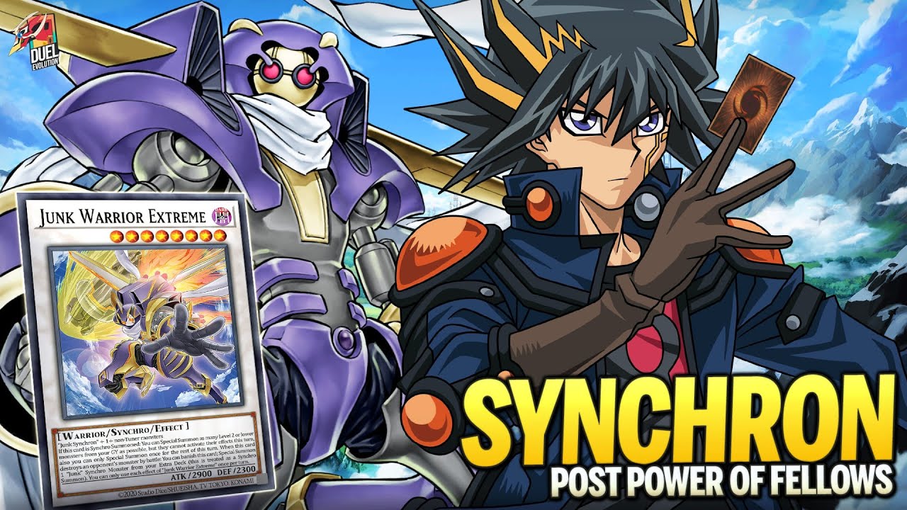 Deck Synchron Post Power of Fellows |MDPRO3| Replays 🎮 + Decklist ✔️