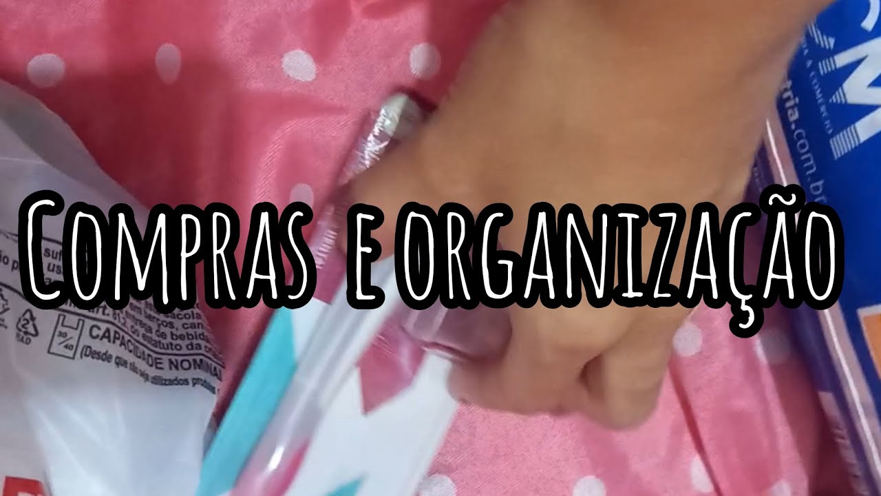 Compras e organização 