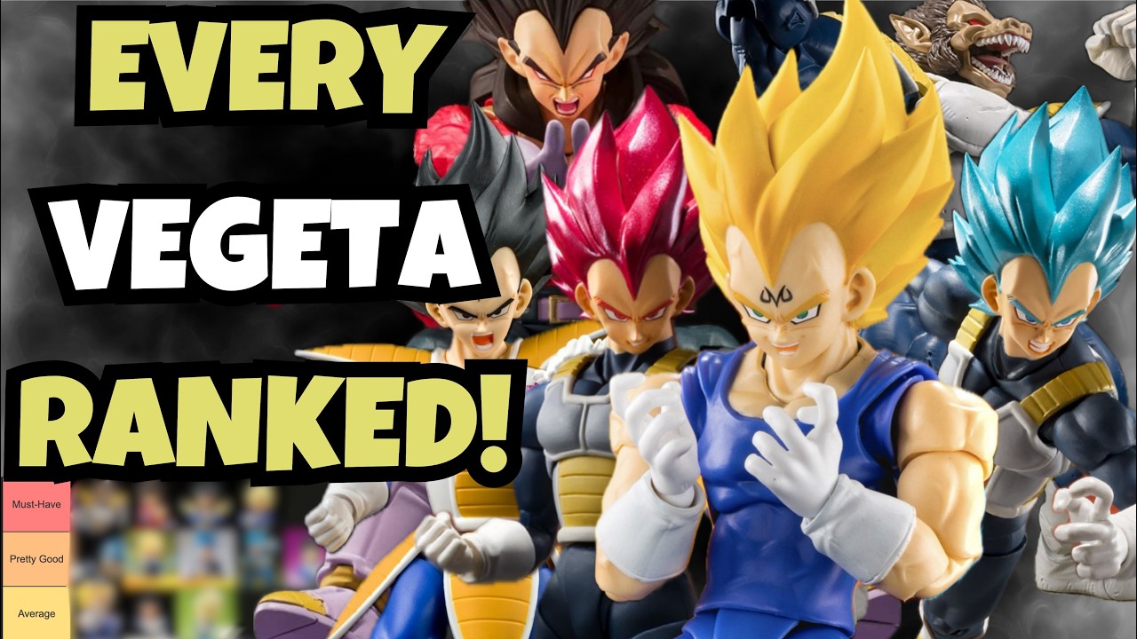 Рейтинг всех фигурок S.H.Figuarts Vegeta (от худшего к лучшему)