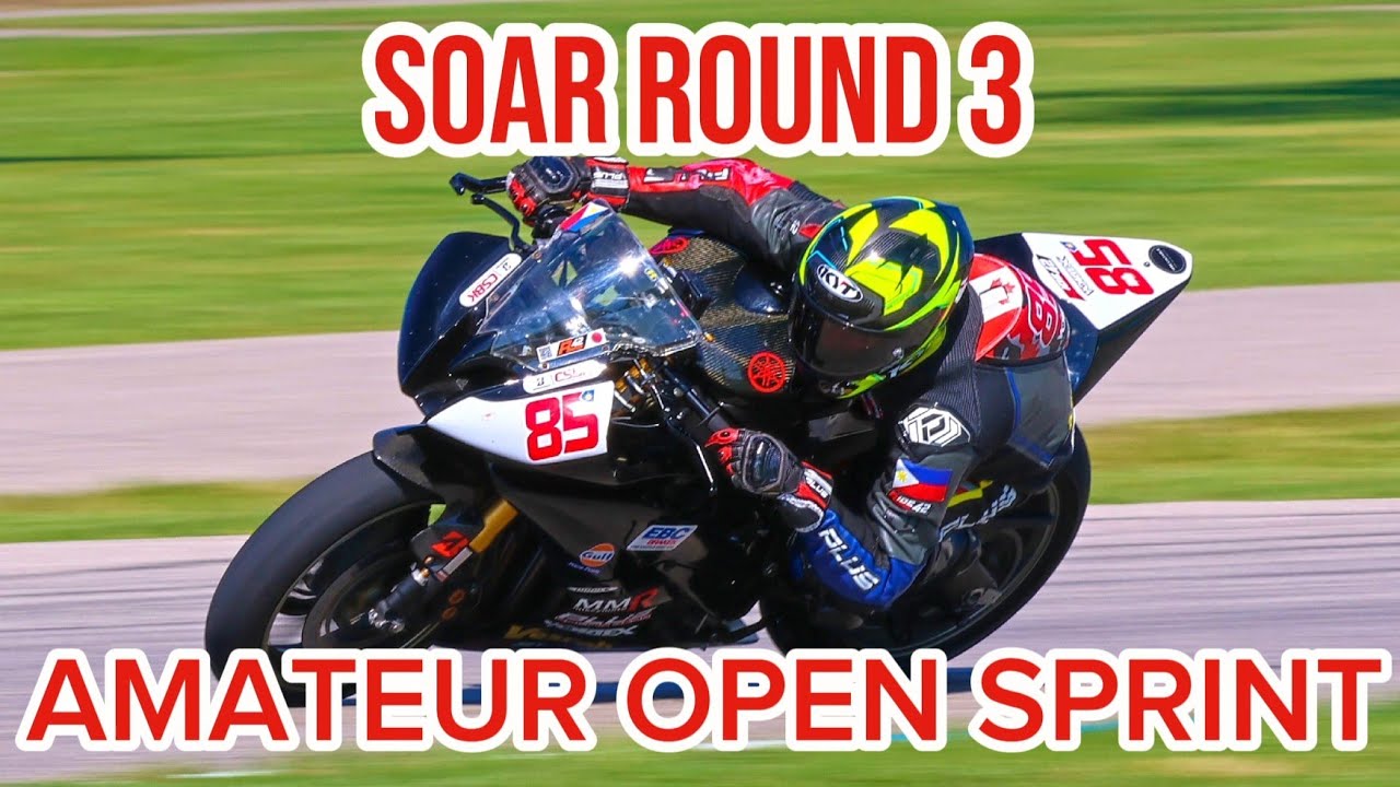 2024 SOAR ROUND 3 - AMATEUR OPEN SPRINT - FULL RACE - YAMAHA R6