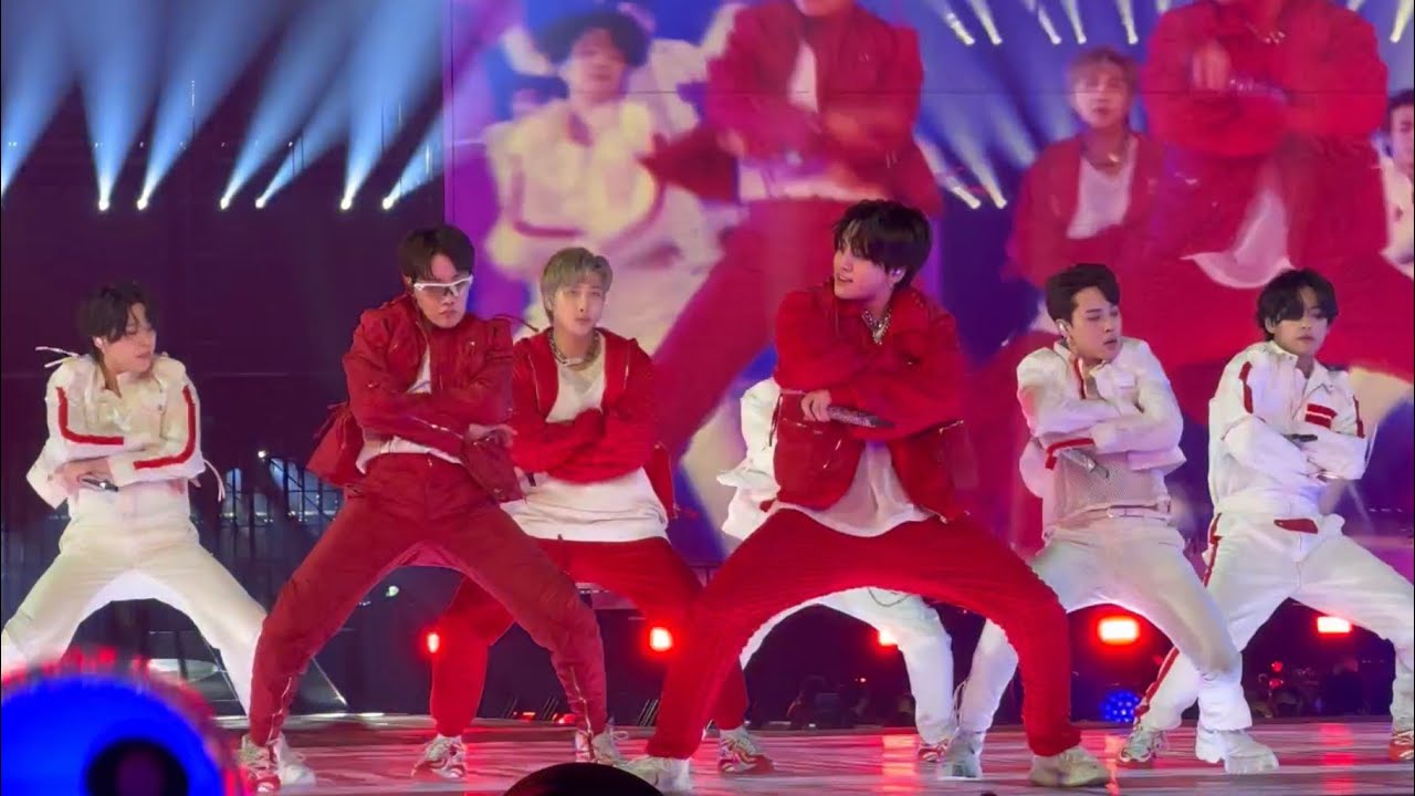 [4K] 220416 Dope 쩔어 BTS Permission to Dance PTD On Stage Las Vegas Concert Live 방탄소년단
