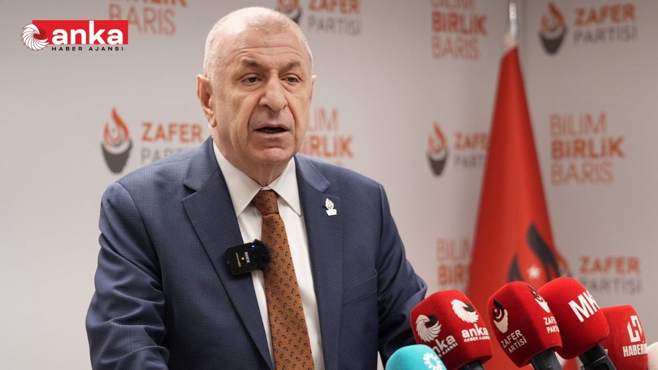 Zafer Partisi Genel Başkanı &Uuml;mit &Ouml;zdağ, basın toplantısı d&uuml;zenliyor #Canlı