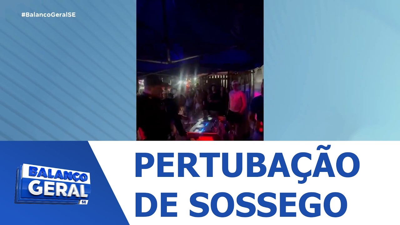 Confira vídeo de discussão por causa de paredão em Pirambu - BGT