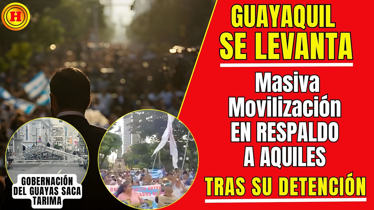 GUAYAQUIL EN PIE DE GUERRA: El pueblo que clama por  Aquiles Álvarez