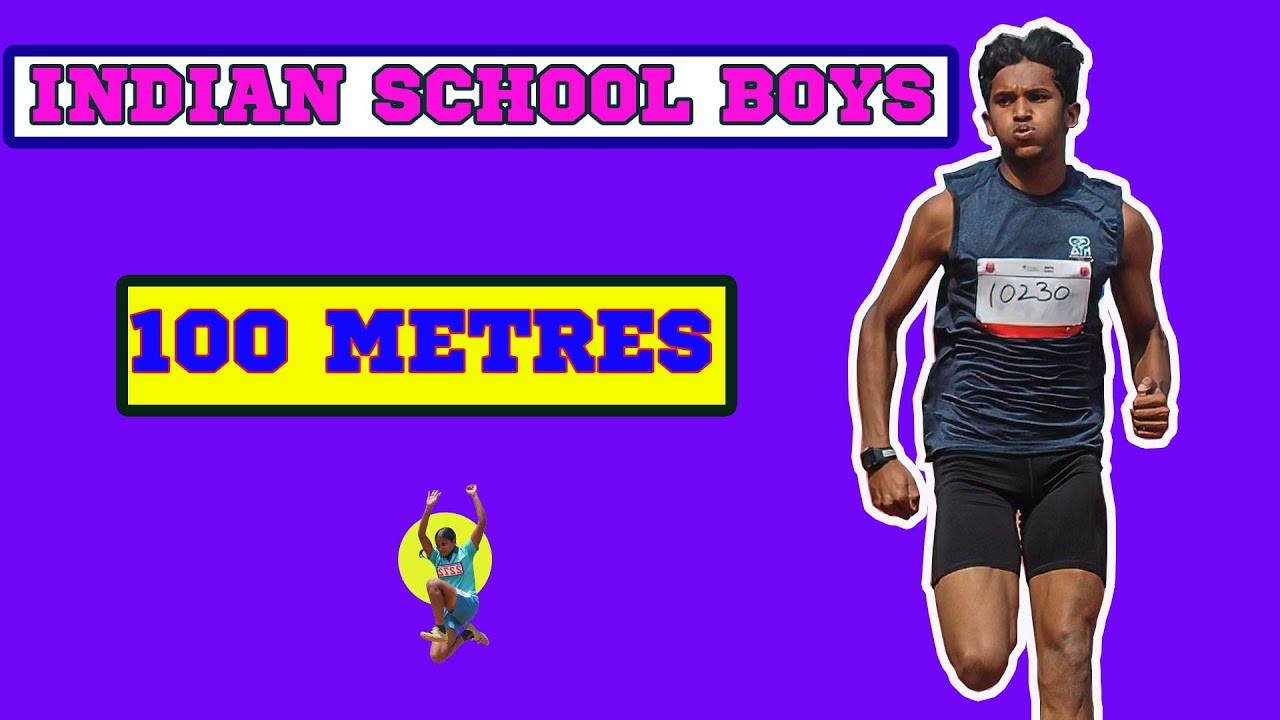 Indian School Boys 100 Metres Final