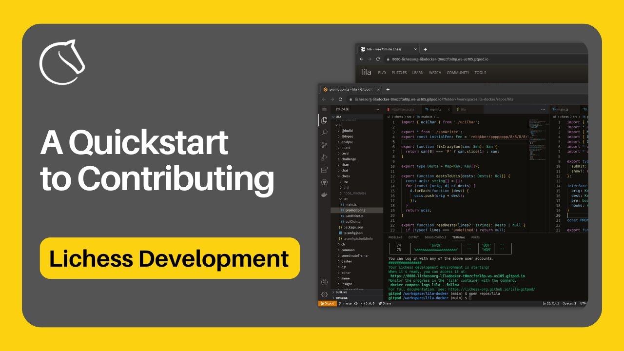 Разработка Lichess: быстрый старт для участия