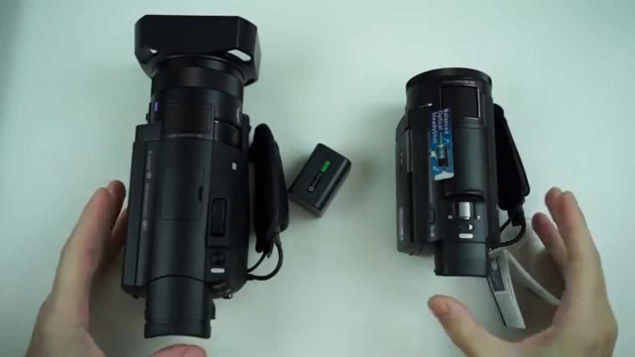 Sony 4K FDR-AX100 vs FDR-AX33