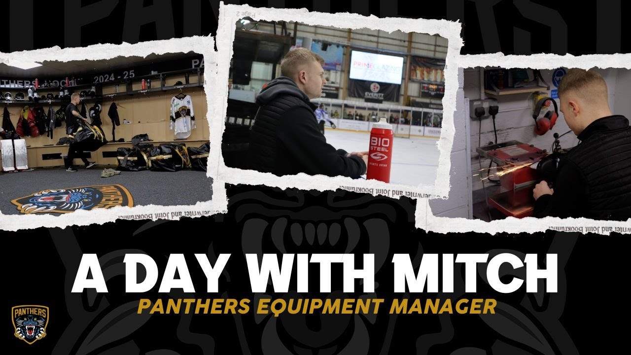 Hockey equipment manager day in the life | Mitchell Bowler