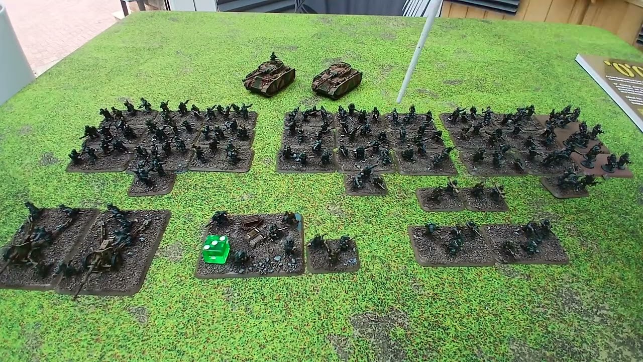 O Group wargames rules, a guide to force composition.